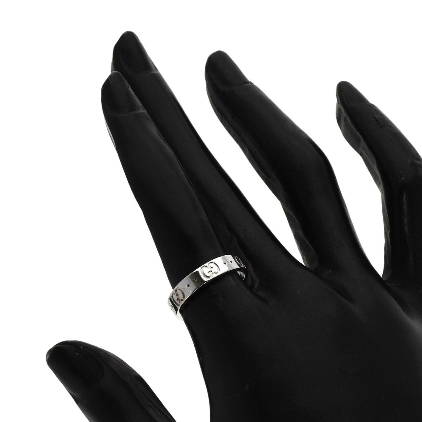 Gucci Icon #11 Ring in 18K White Gold for Women