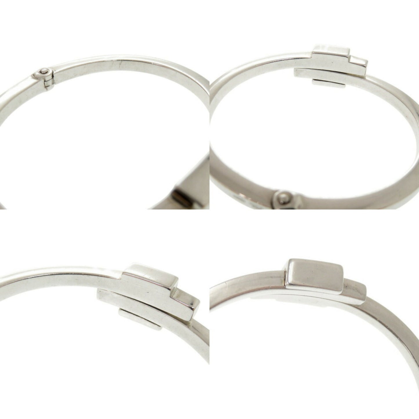 Gucci Silver 925 Bangle Bracelet 1446GUCCI