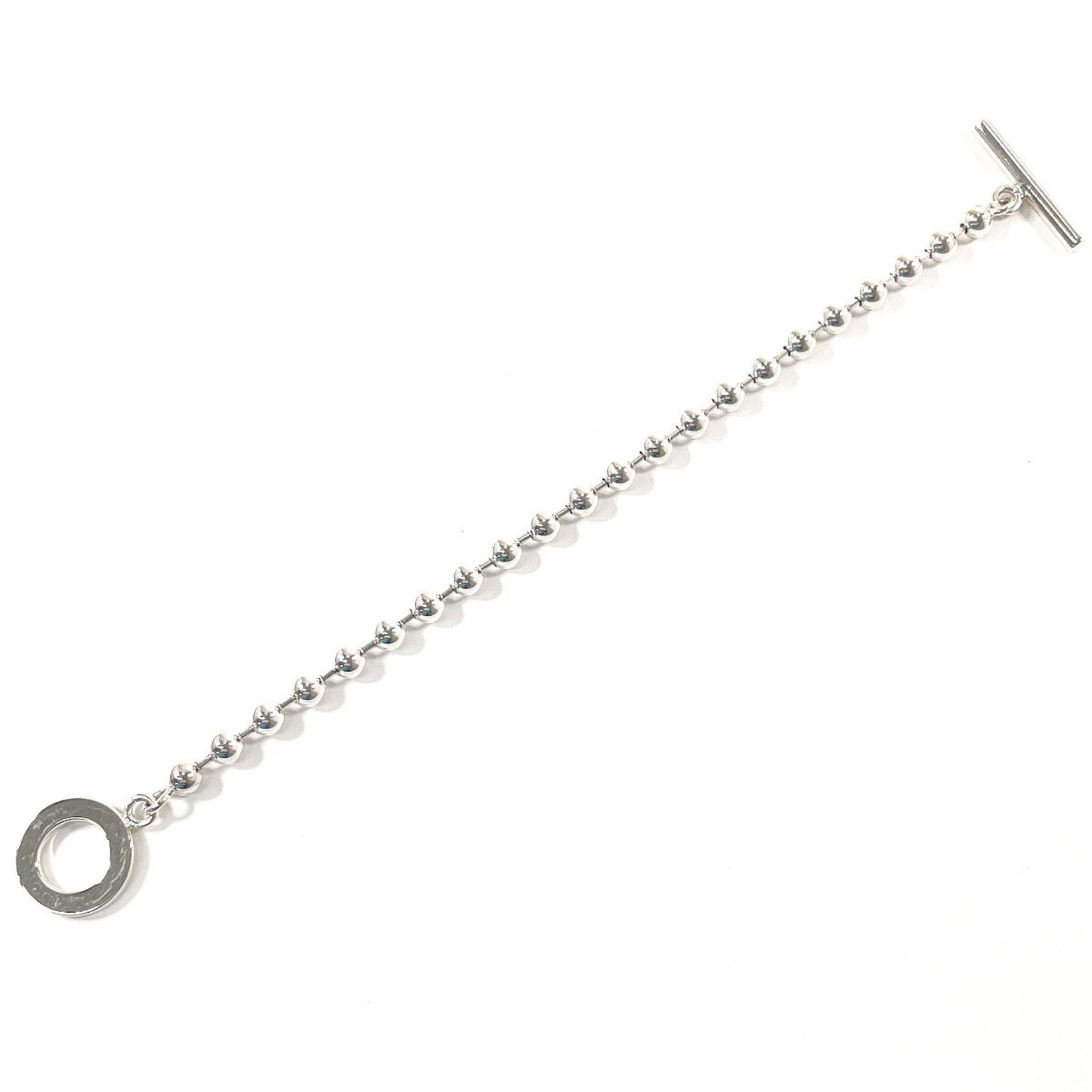 GUCCI Gucci Ball Chain Bracelet, 925 Sterling Silver, Unisex
