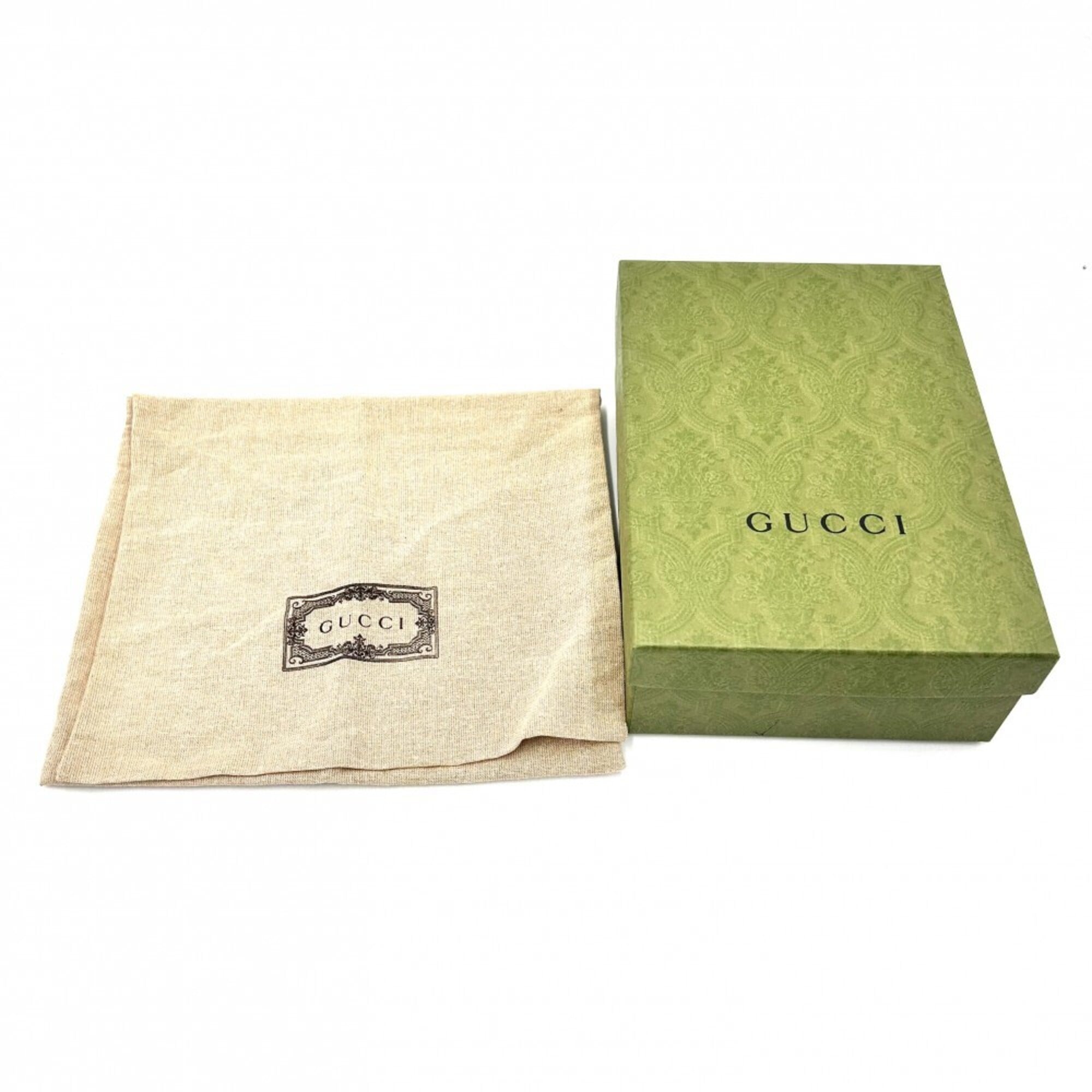Gucci GG Blondie Chain Shoulder Bag for Women, Small Size, Leather, Black, Silver Hardware, 760315 — Like New