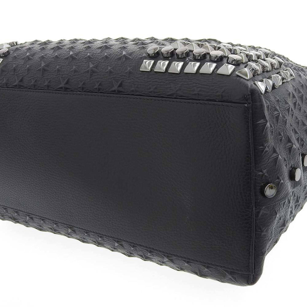 Jimmy Choo JIMMY CHOO star studs tote bag leather black