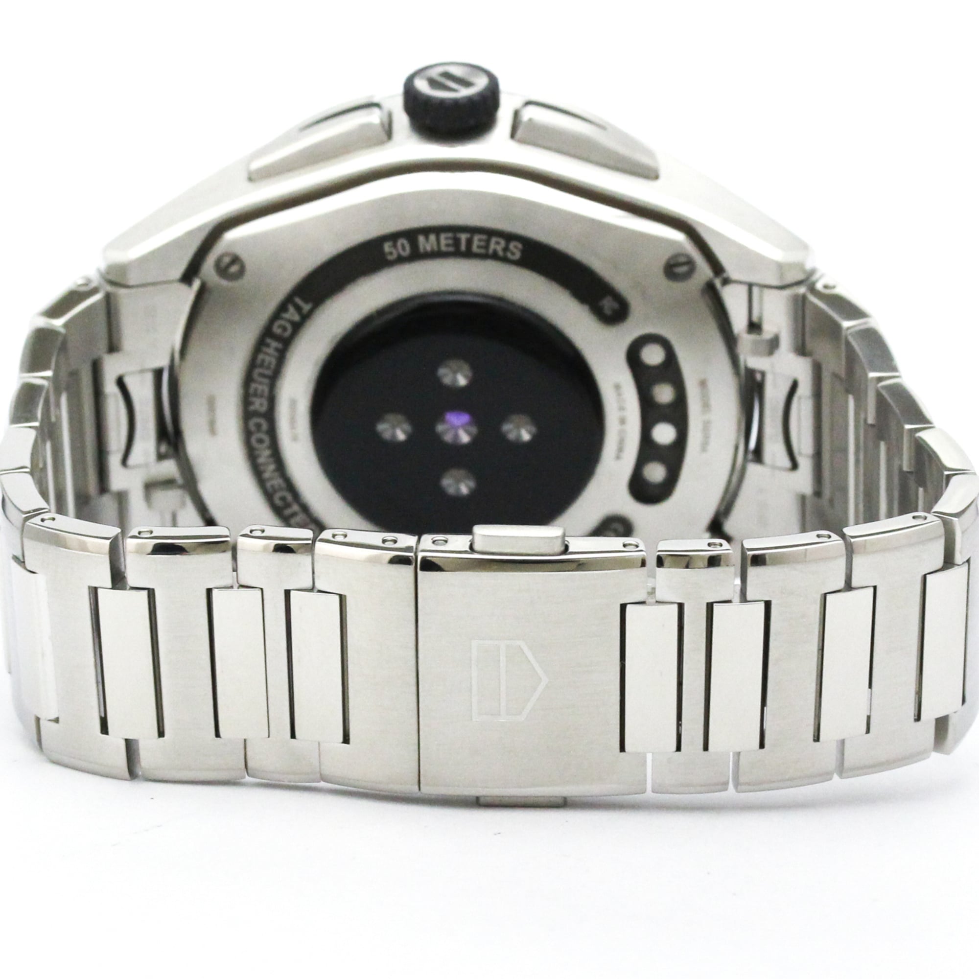 TAG HEUER Connected Calibre 4 Ceramic Steel Quartz Watch SBR8A10.BA0616 — Very Good