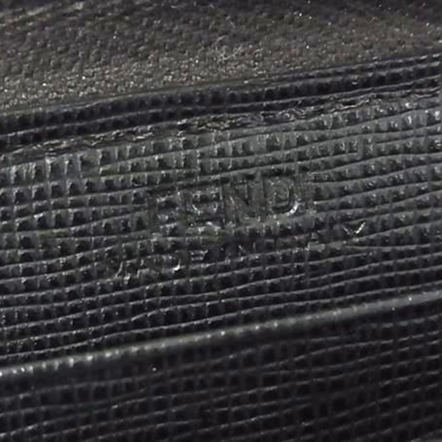 FENDI Zucca Wallet 8M0299 Brown Leather Round Long for Men and Women