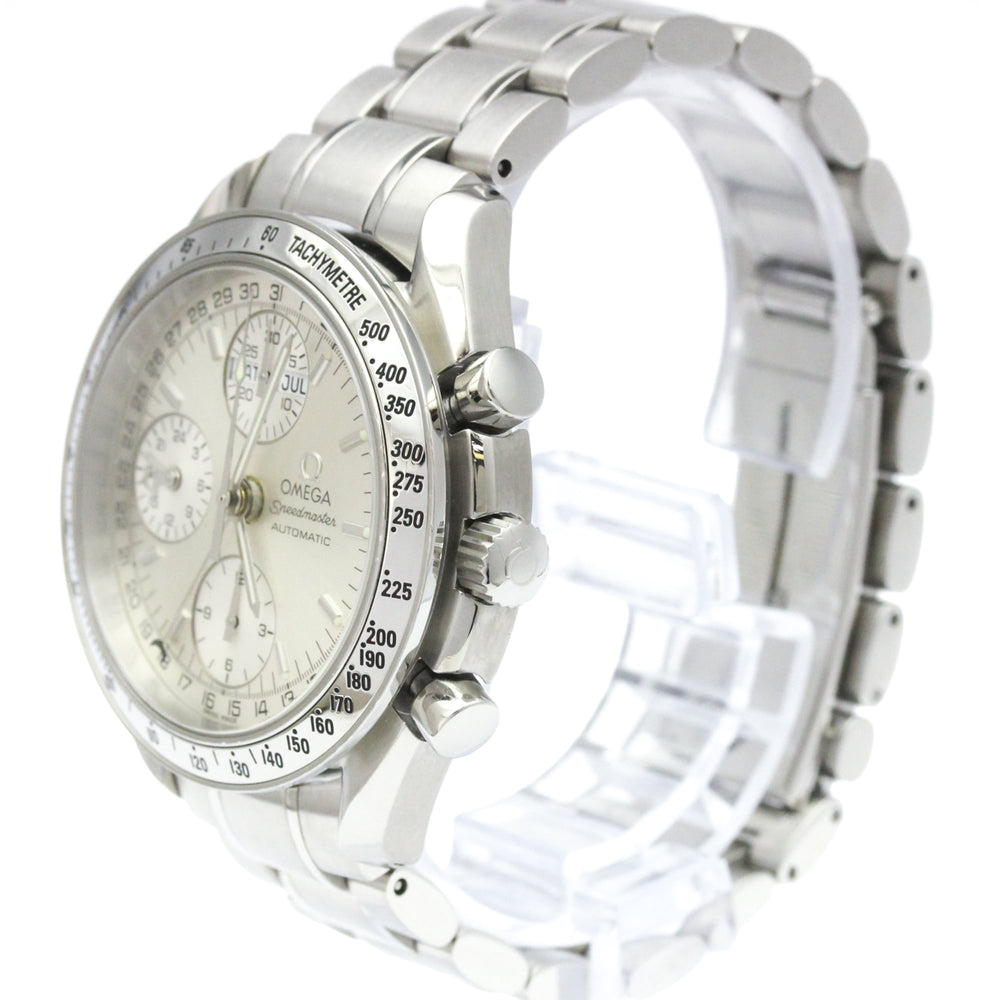 OMEGA Speedmaster Triple Date Steel Automatic Watch 3523.30 Polished — Very Good