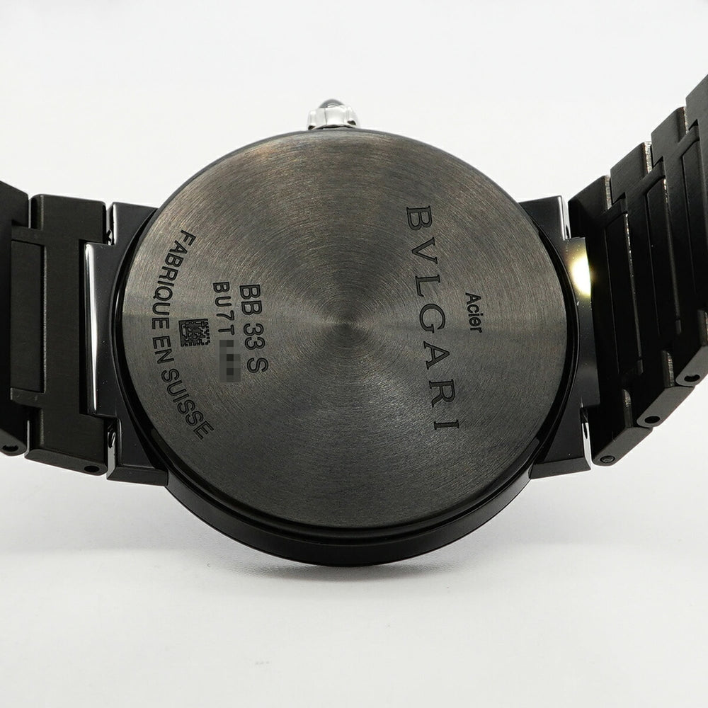 Bvlgari Black DLC BB33S 103557 Dial Watch for Men and Women — Very Good