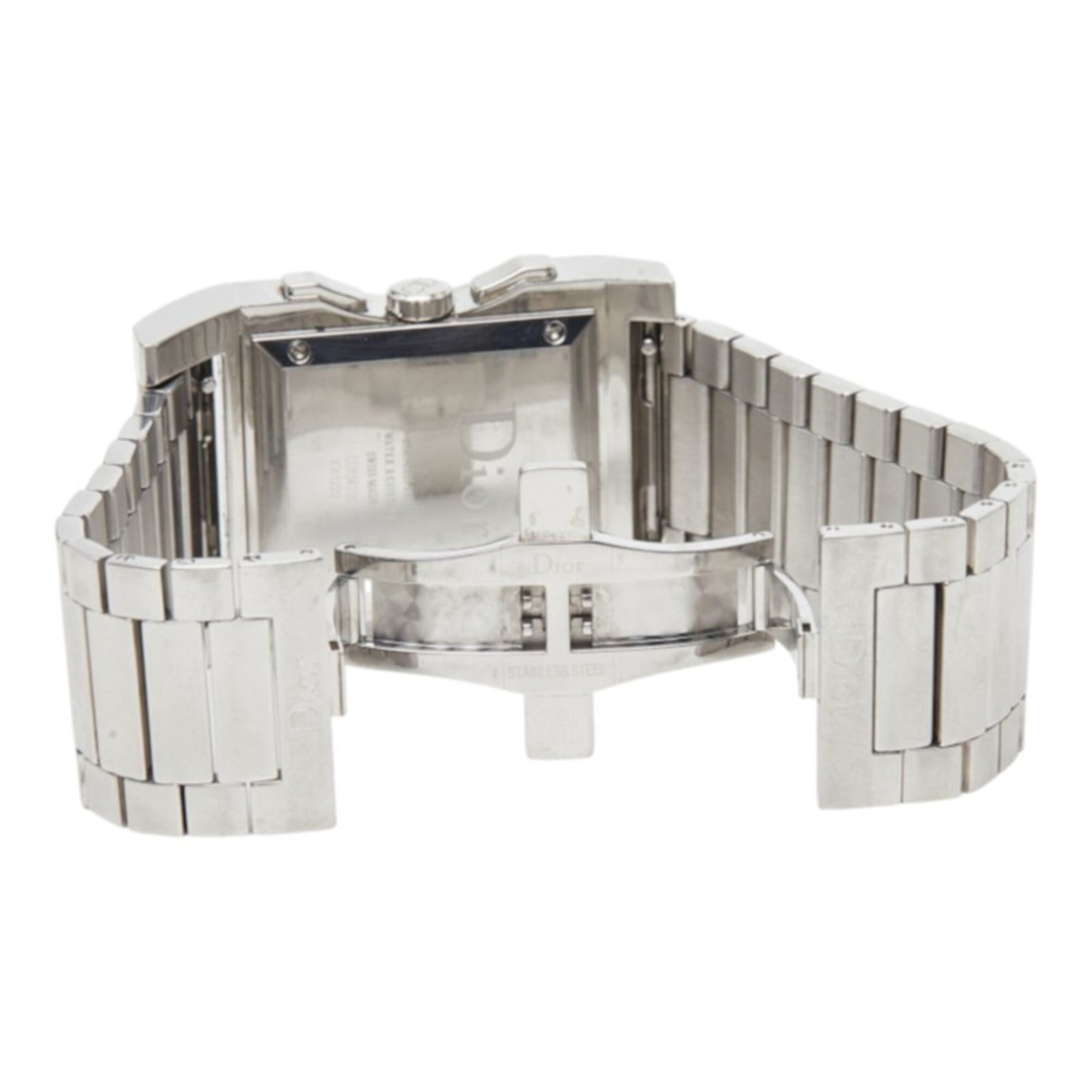 Dior Chris 47 Watch CD034310 Quartz Silver Dial Stainless Steel Men's — Good