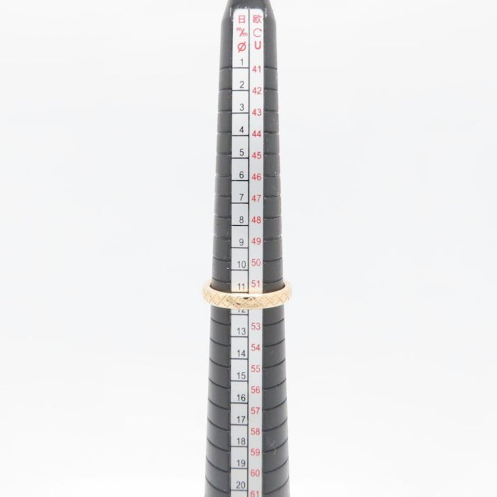 GUCCI Diamantissima Ring, Size 12, 18K Pink Gold, Women's, Item Number 295349 — Like New