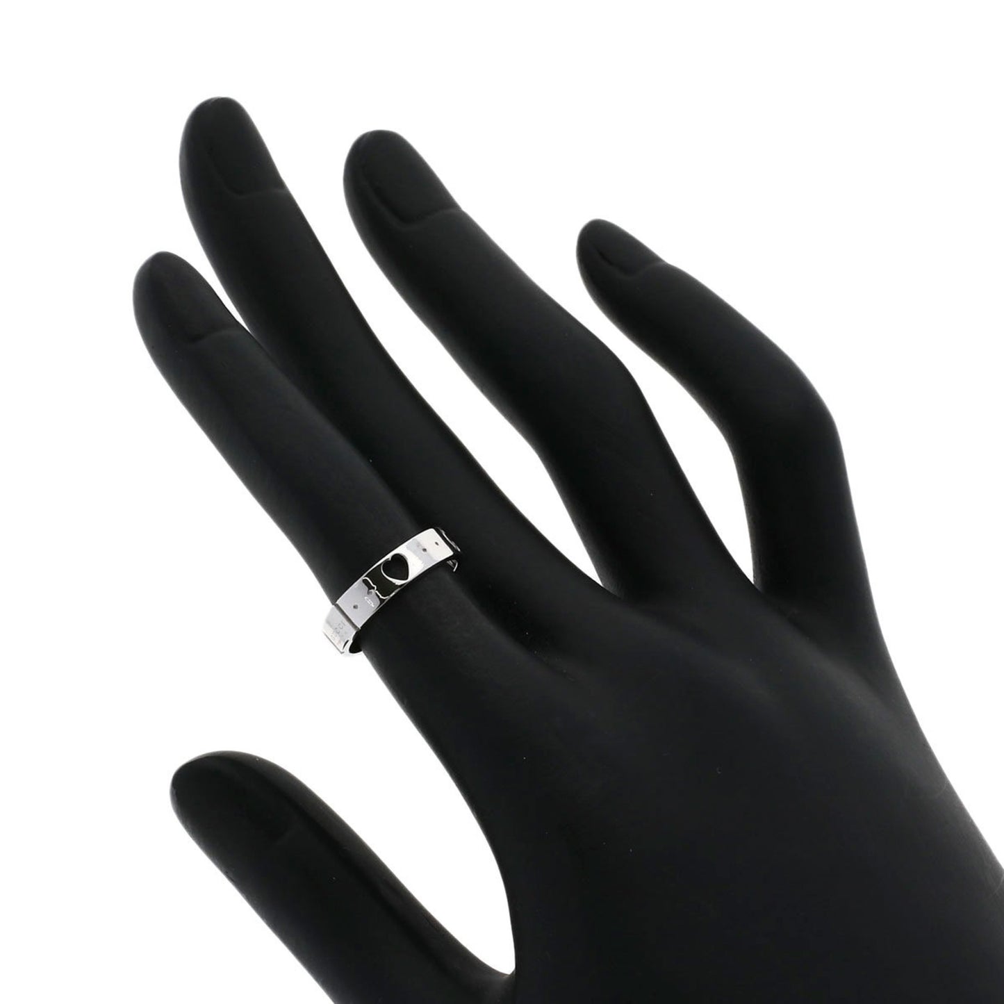 Gucci Icon Amor #7 Ring in 18K White Gold for Women