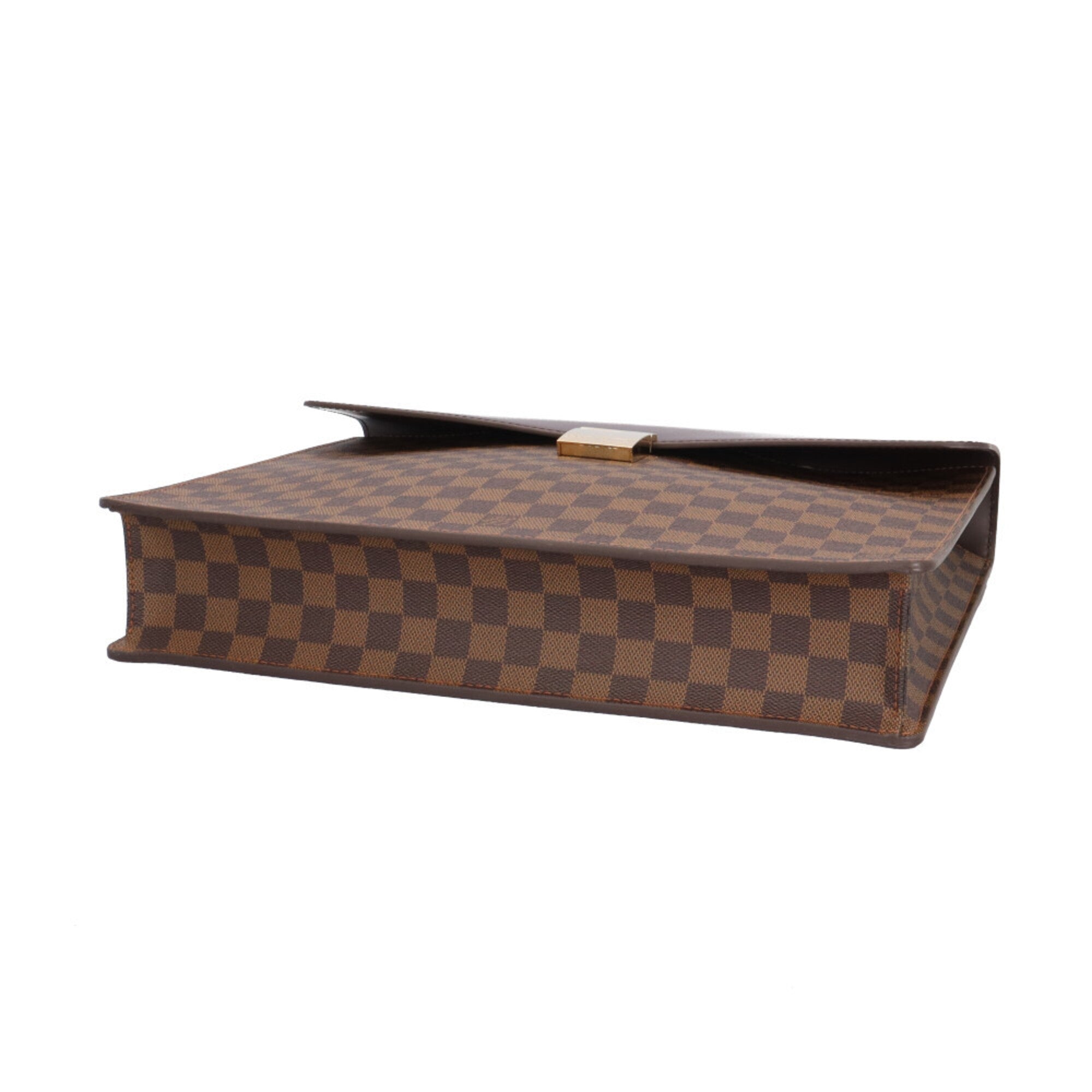Louis Vuitton Altona PM Damier Business Bag, Canvas N53315 Brown, Men's LOUIS VUITTON — Like New