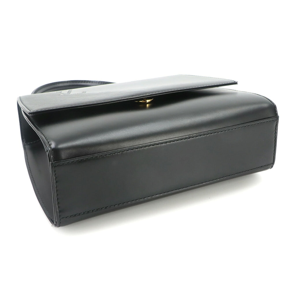 Louis Vuitton Opera Handbag, Leather, Noir (M63902), Black with Gold Hardware, Athens — Like New