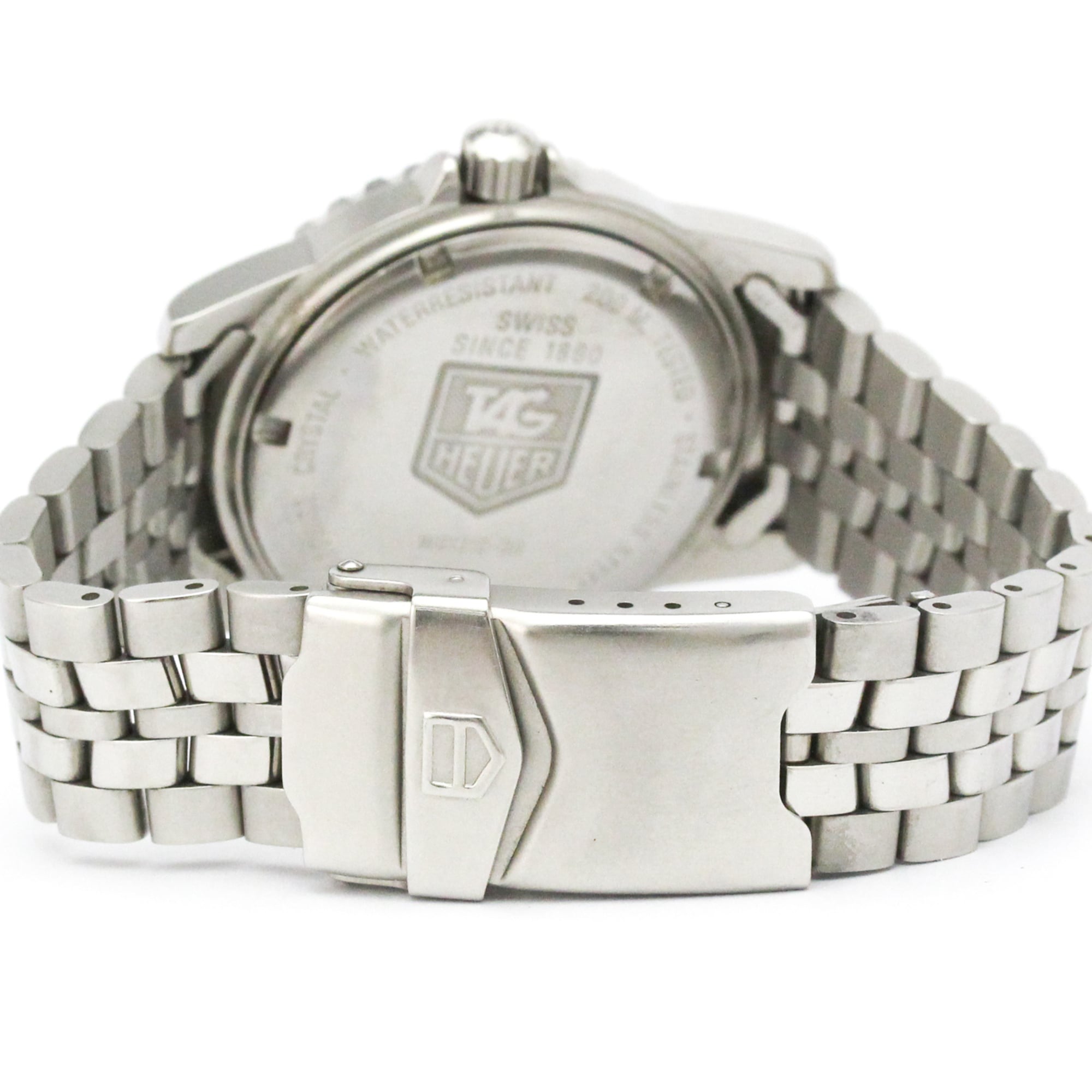 TAG HEUER 1500 Professional Stainless Steel Quartz Mens Watch WD1210 — Good