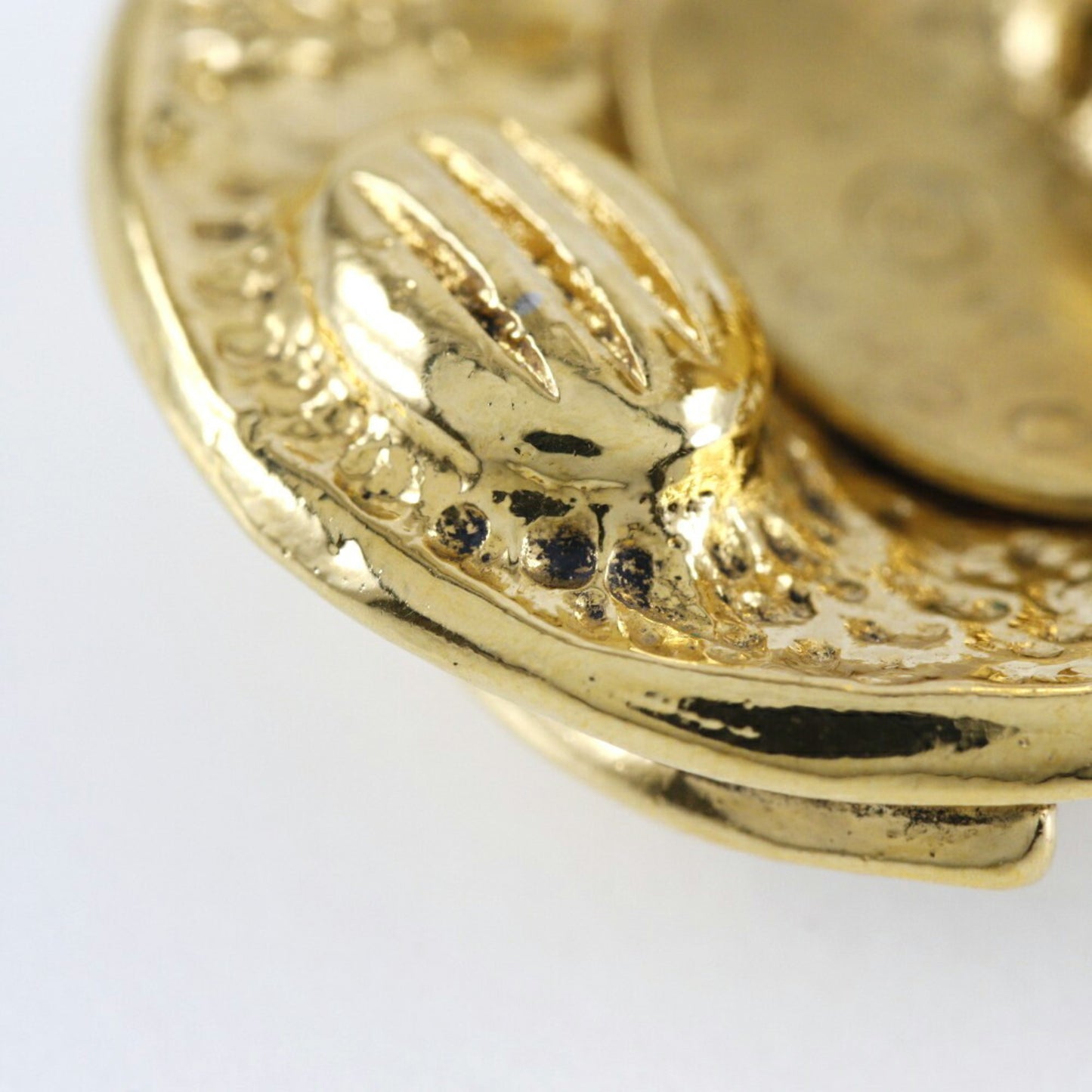 CHANEL Earrings, Gold Plated, 1994, 94P, Approx. 18.8g, Women's, I131824101