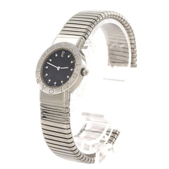 Bvlgari Tubogas 11P Large Size BB262TS Stainless Steel Quartz Watch — Good