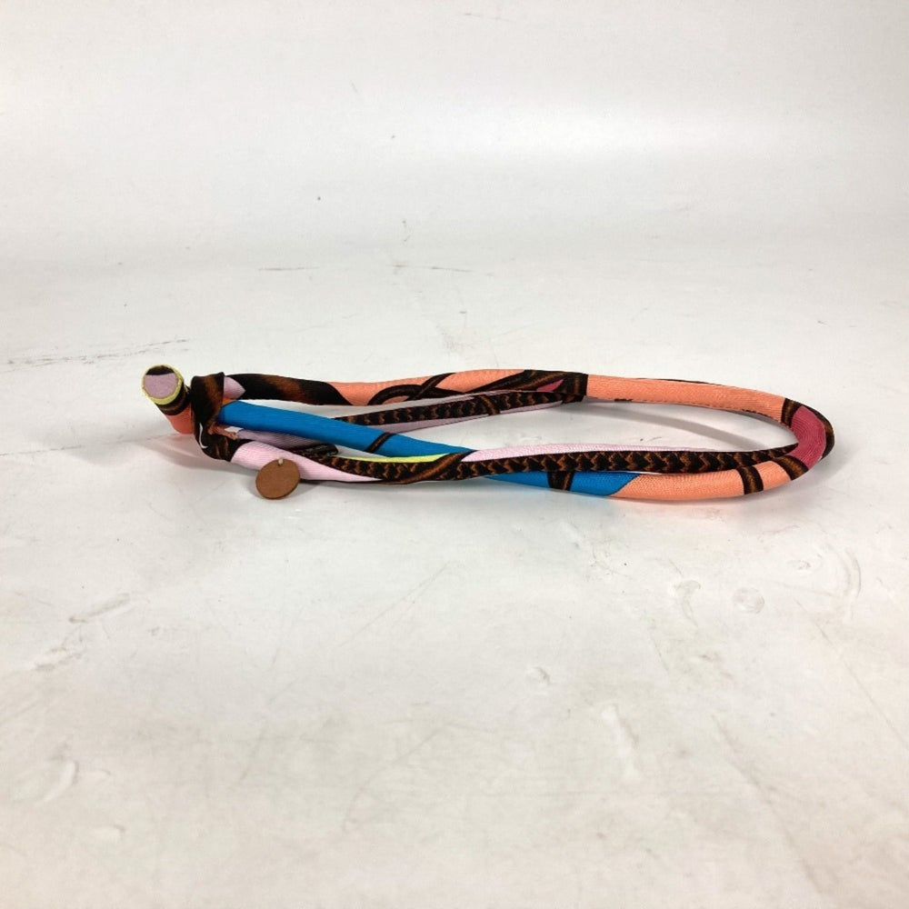 HERMES Hermes choker Petit h accessories necklace silk women's multicolor — Like New