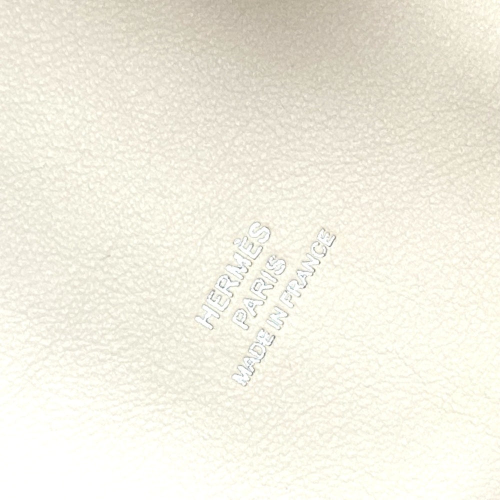 HERMES Picotin Lock Micro 14 Lucky Daisy Handbag Swift Women's Nata Green E-221012-2 — New - Store Return