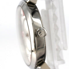 Louis Vuitton Tambour Monogram 8P Q13MJA Stainless Steel Quartz Watch — Very Good