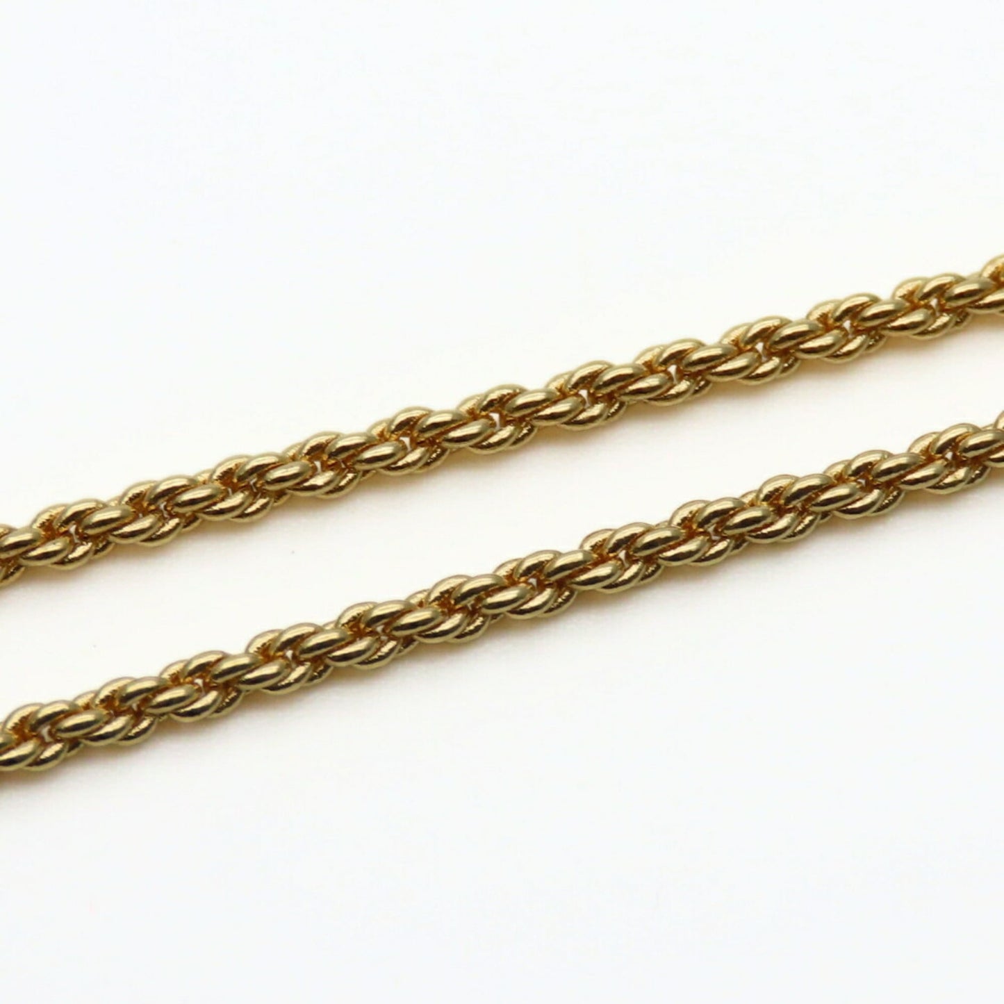 Christian Dior Necklace Emblem Metal Gold Plated GP Women's