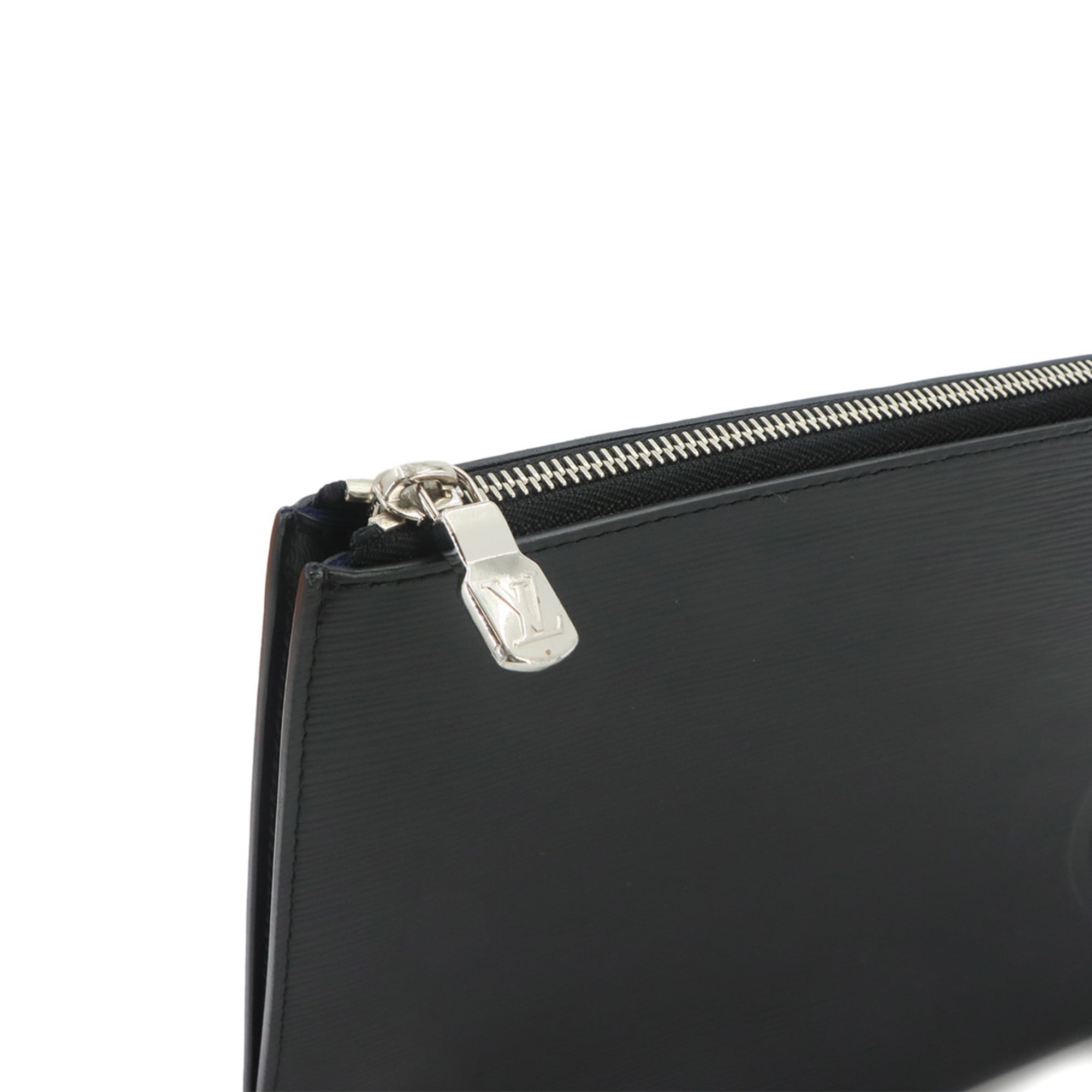 Louis Vuitton Epi Pochette Jour GM Clutch Handbag Noir M63519 — Like New