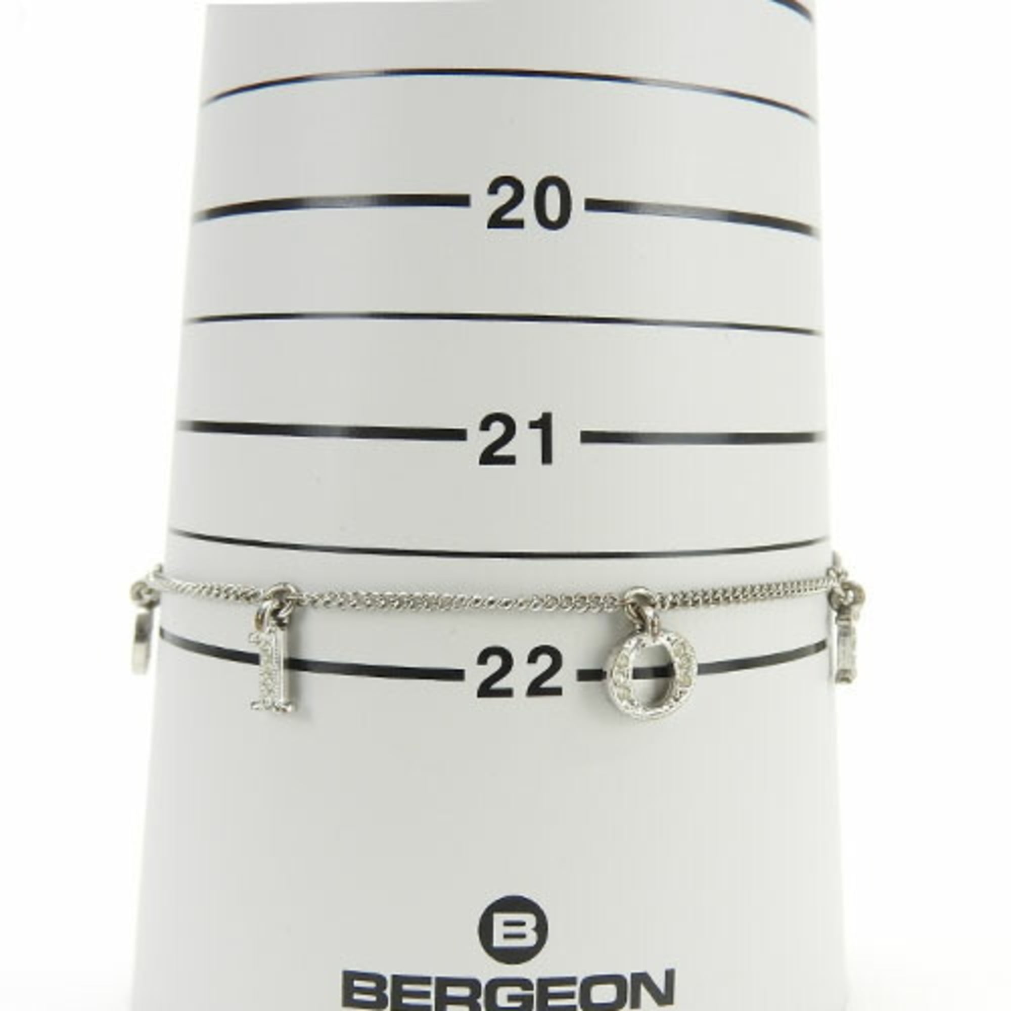 Christian Dior bracelet CD rhinestone silver plated accessories for women jewelry