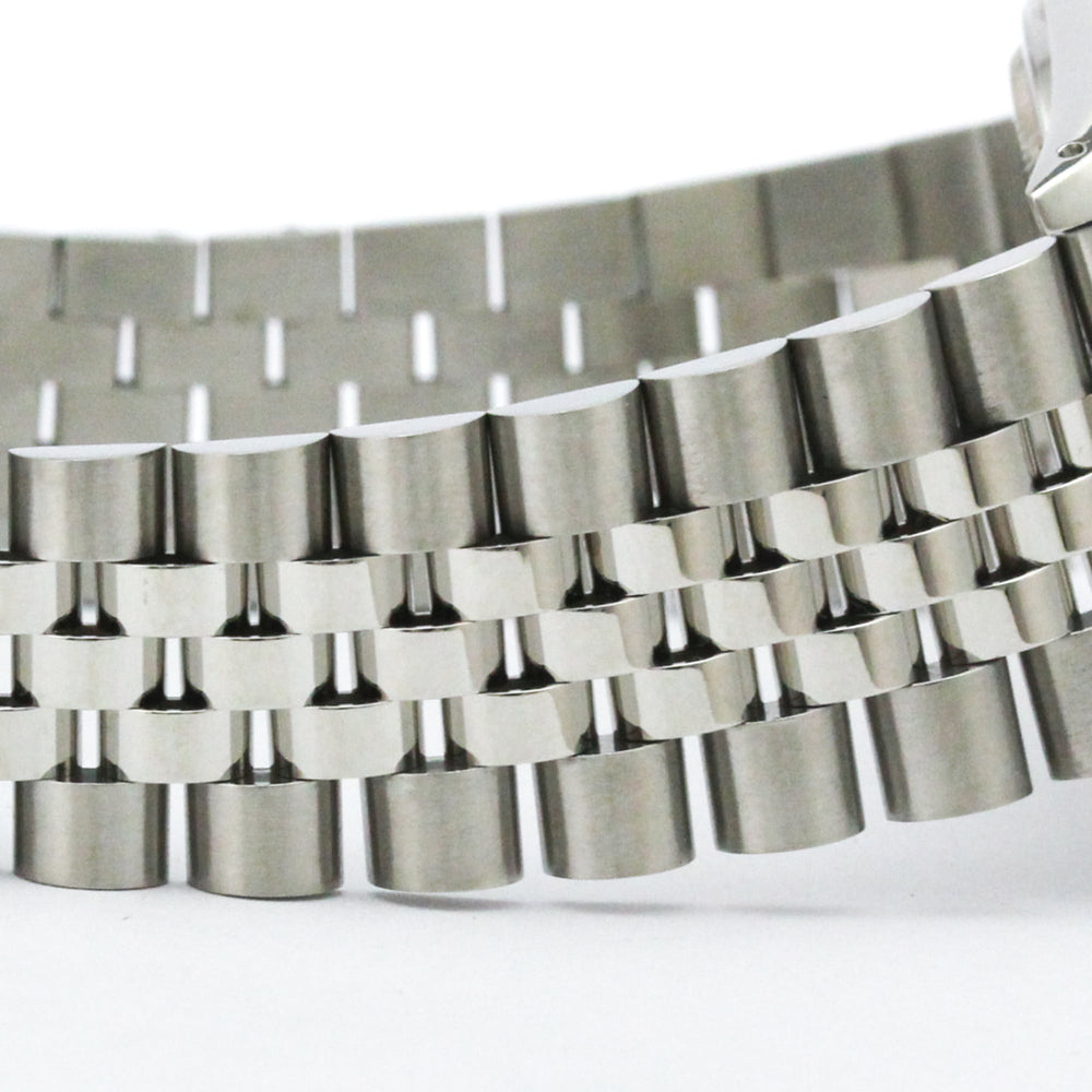 ROLEX Datejust 18K White Gold Steel Automatic Mens Watch 16014 Polished — Very Good