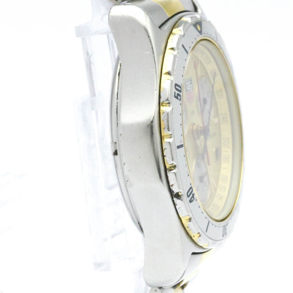 TAG HEUER 2000 Professional Chronograph Gold Plated Steel Watch CE1121 — Good