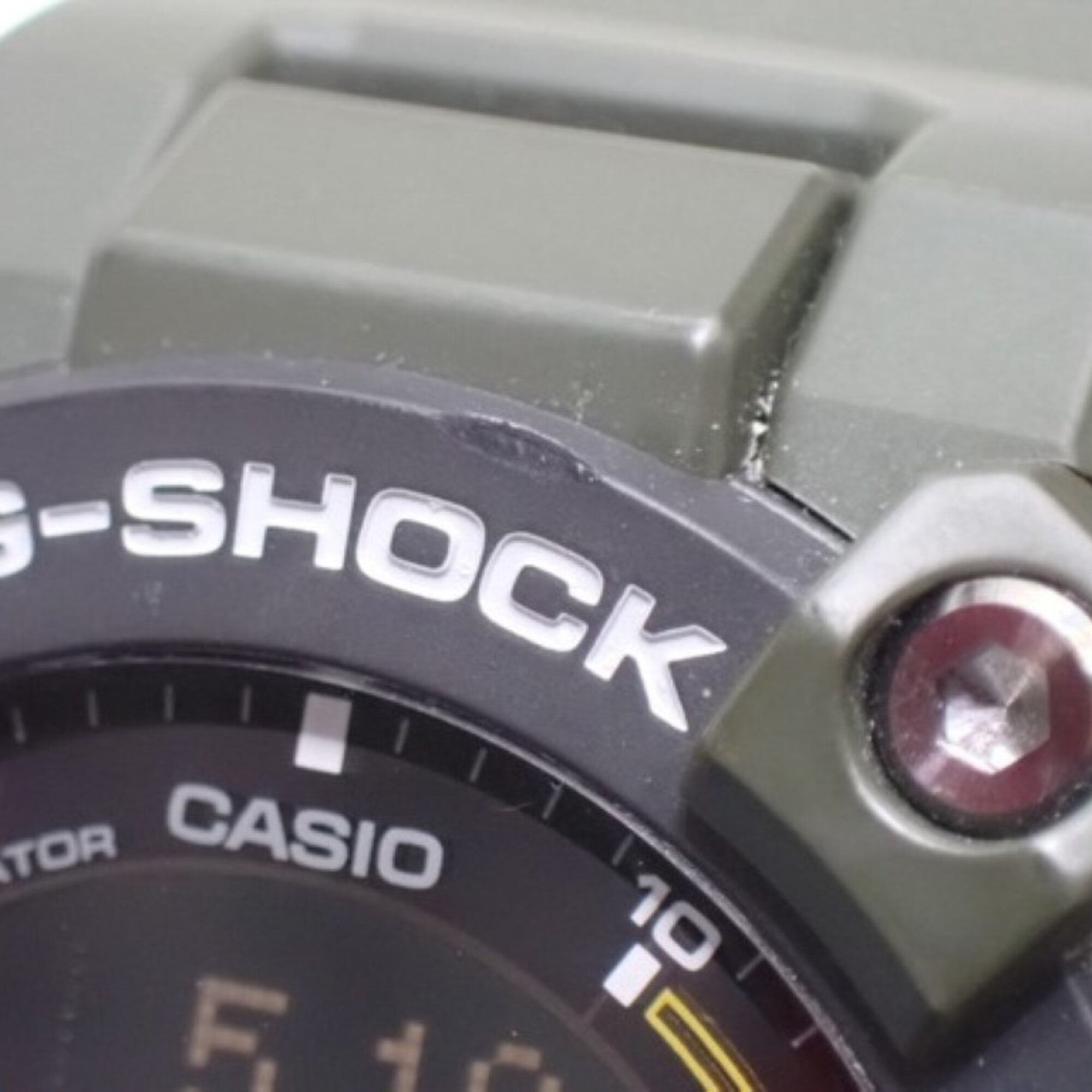 CASIO G-SHOCK MASTER OF G - LAND MUDMAN GW-9500-3JF Black Khaki Biomass Plastic Men's Watch — Good