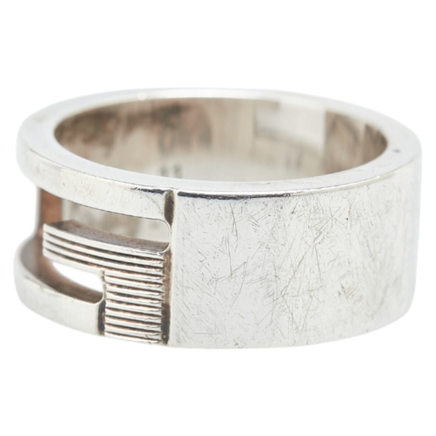 Gucci Branded G Ring #11 SV925 Silver Women's GUCCI