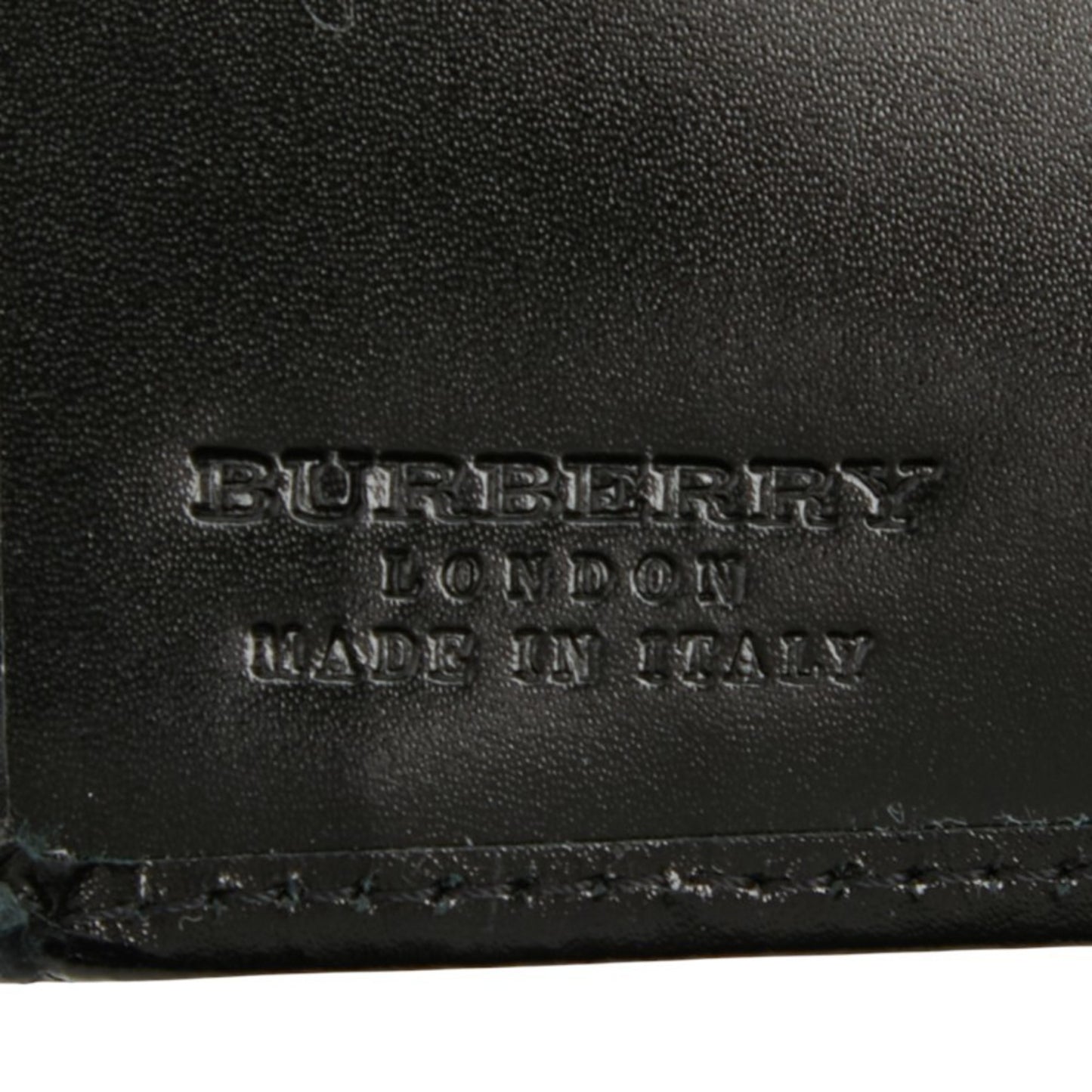 Burberry Nova Check Bifold Wallet in Beige and Black Leather, Women's