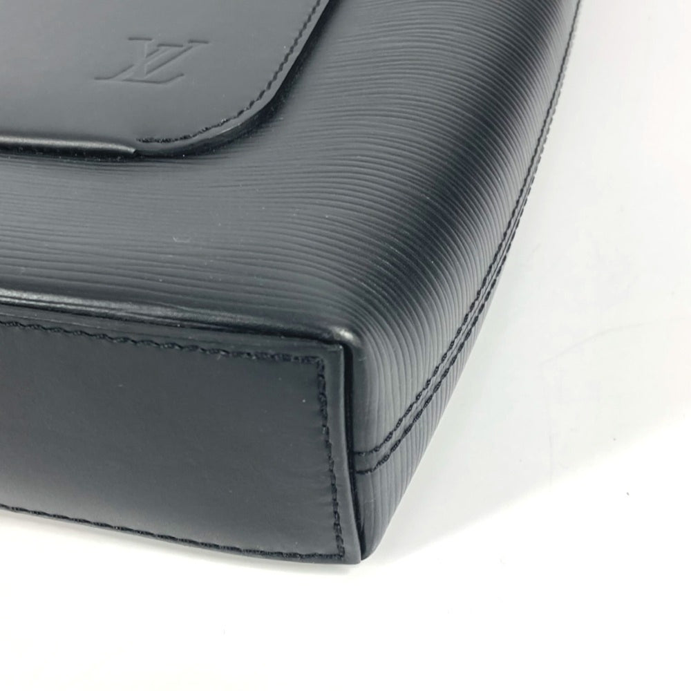 LOUIS VUITTON M58847 Epi Brooks Tote Bag Handbag Shoulder Business Leather Men's Noir Black — Like New