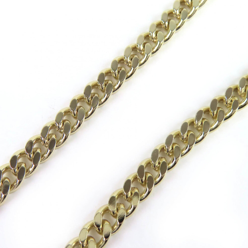 CHANEL (Chanel) 2024 Model B24S ABD331 B16656 Coco Mark Rhinestone Matelassé Bag Motif Faux Pearl Logo Necklace Champagne Gold Pink Comes with Box Made in Italy Women's — Like New