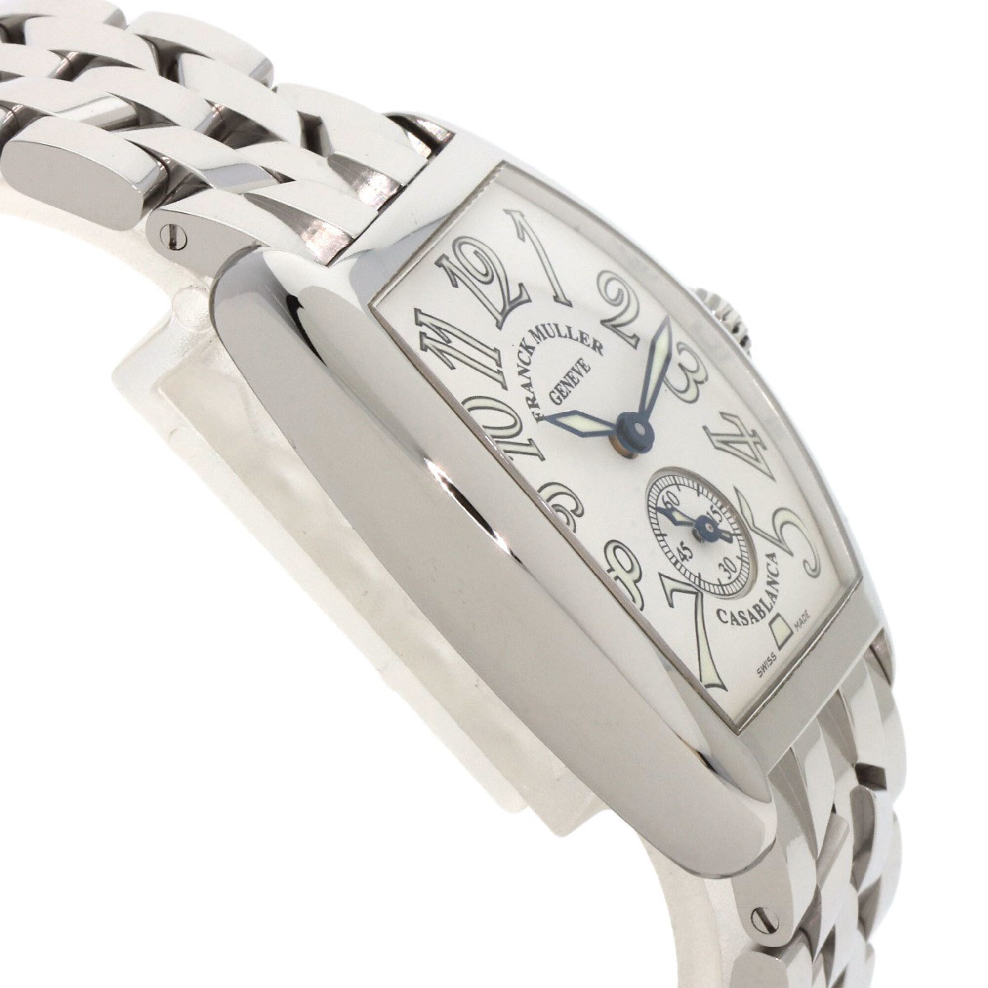 Franck Muller 1750S6 Tonneau Curvex Watch Stainless Steel SS Ladies FRANCK MULLER — Very Good
