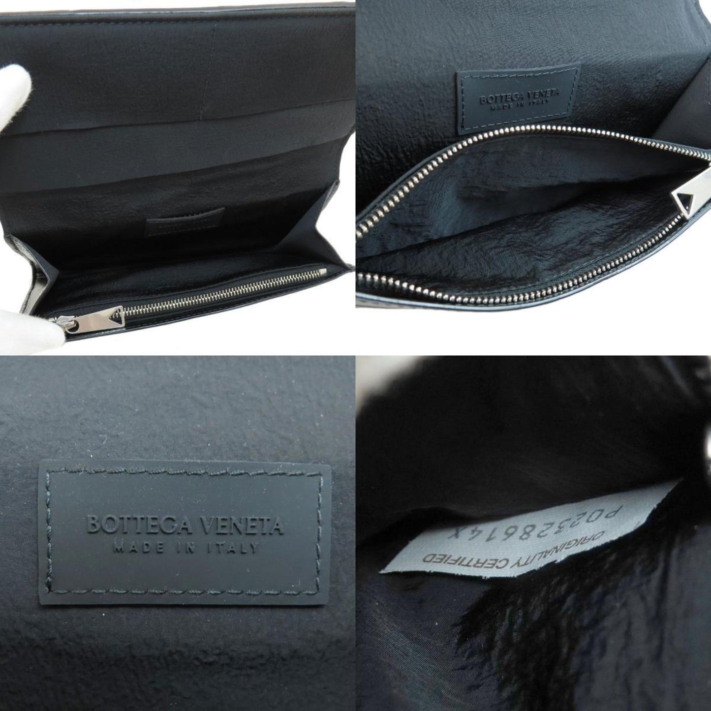 Bottega Veneta Maxi Intrecciato Long Wallet Leather Women's