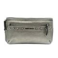 Jimmy Choo Star Studded Leather Metallic Gray Body Bag 0208JIMMY CHOO 5J0208ESI5