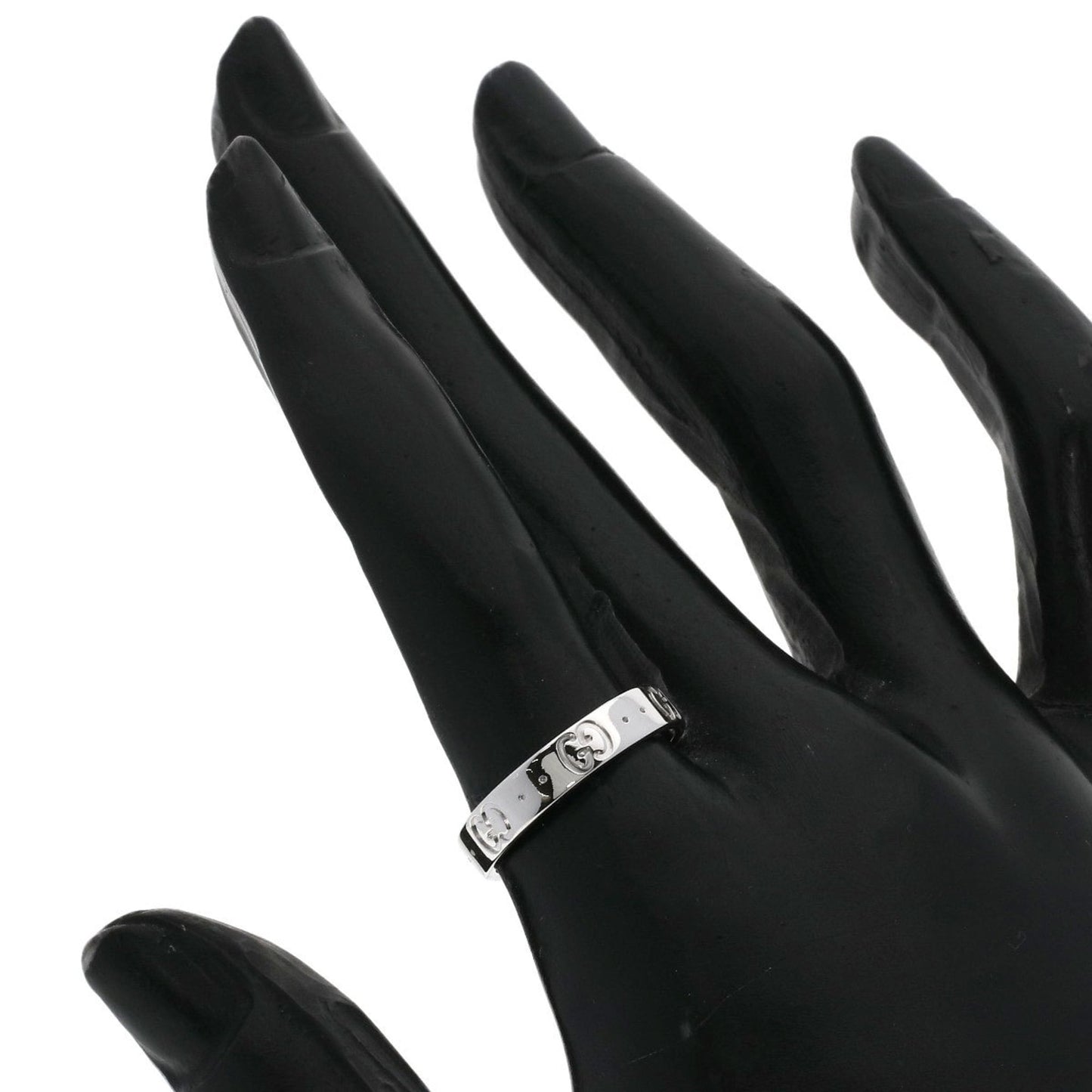 Gucci Icon #14 Ring in 18K White Gold for Women