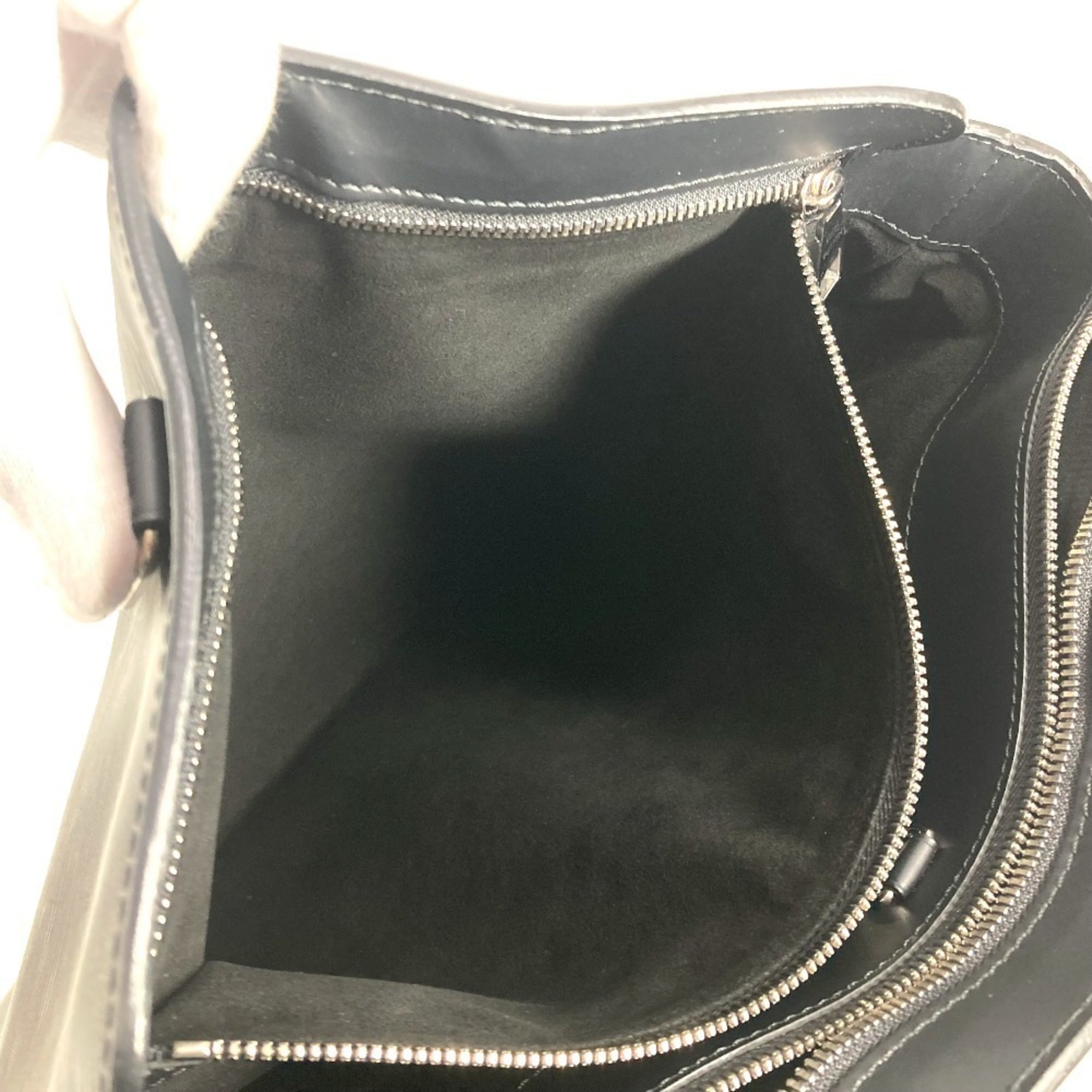 LOUIS VUITTON M58847 Epi Brooks Tote Bag Handbag Shoulder Business Leather Men's Noir Black — Like New