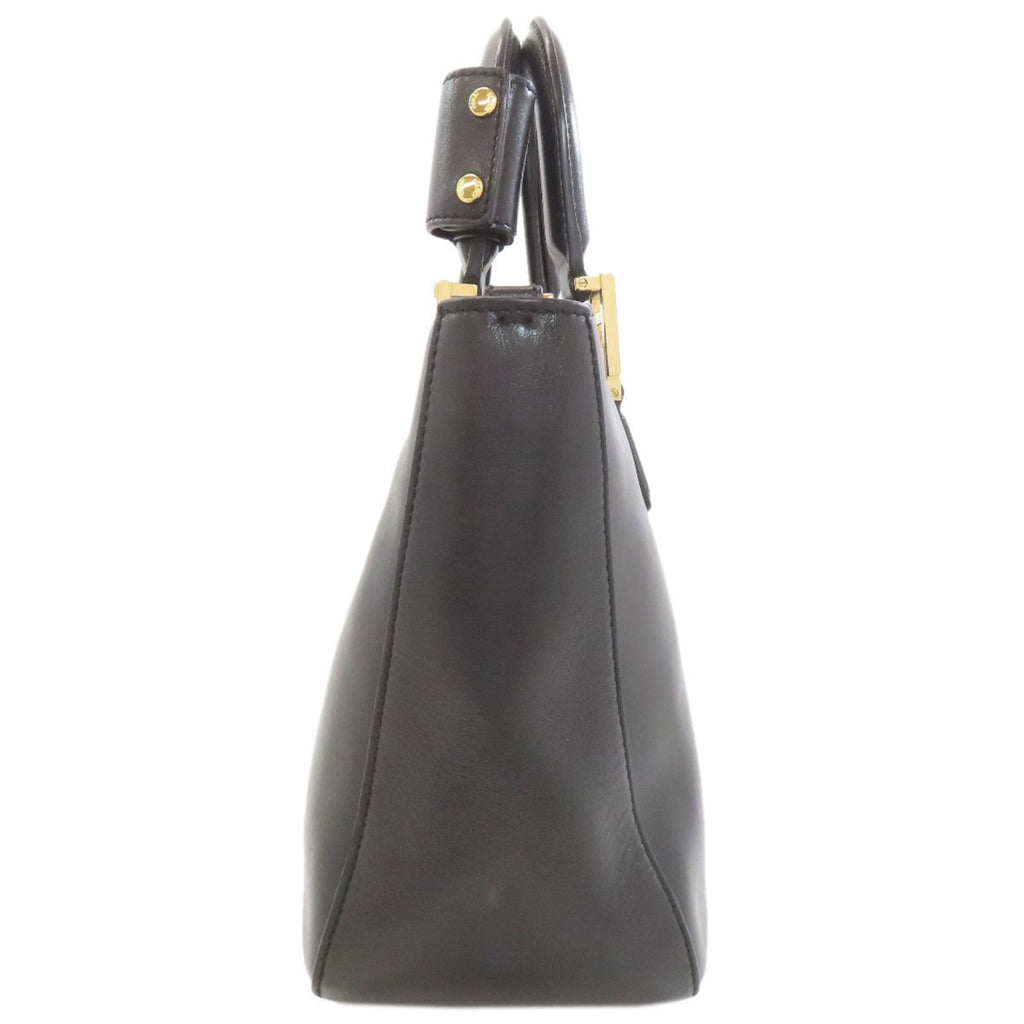 Fendi logo handbag leather women's FENDI