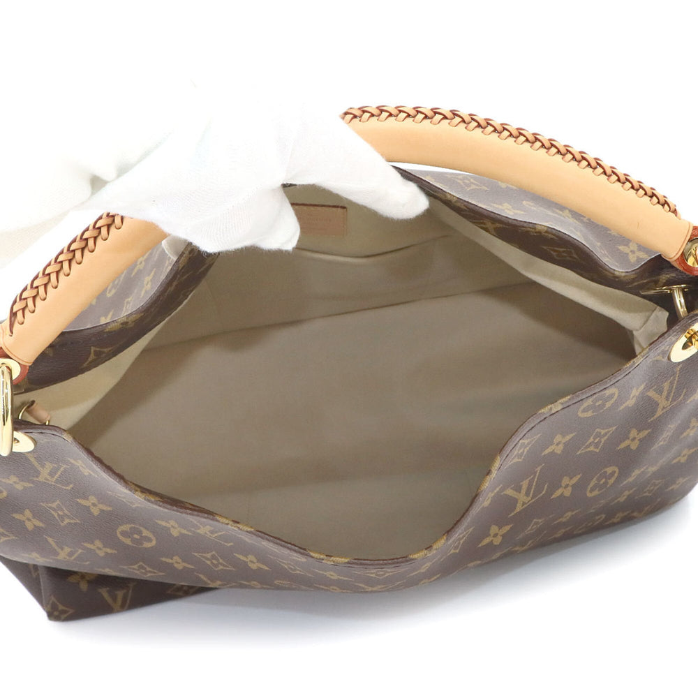 Louis Vuitton LOUIS VUITTON Monogram Artsy MM Shoulder Handbag Brown M40249 Gold Hardware — Like New