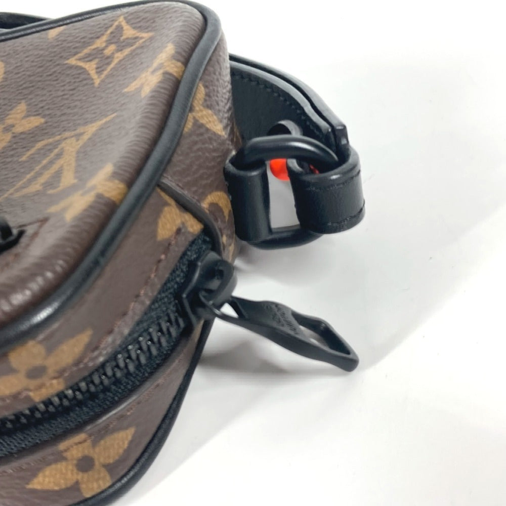 LOUIS VUITTON M44458 Monogram Solar Pochette Volga Clutch Bag Pouch Chain Strap Second Canvas Men's Women's Brown — Like New