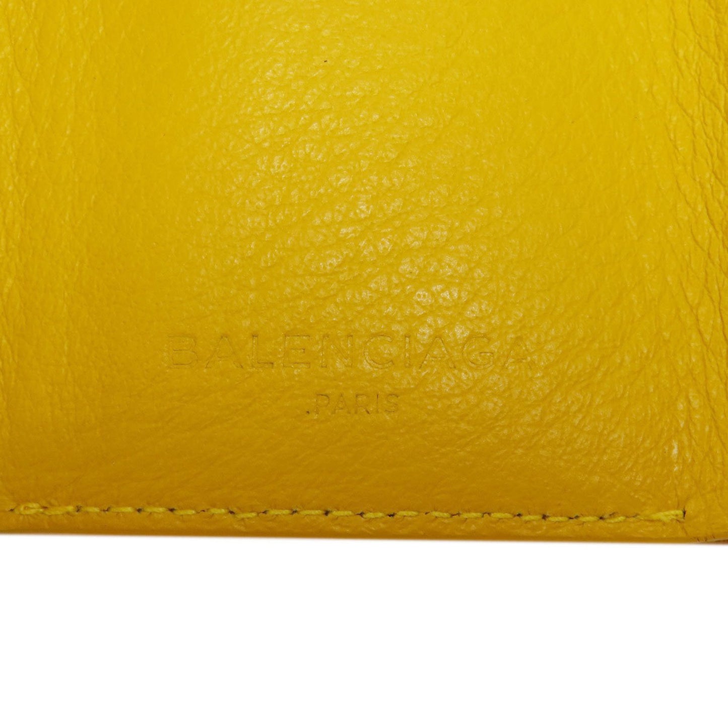 Balenciaga 391446 Paper Wallet Bi-fold Leather Women's BALENCIAGA