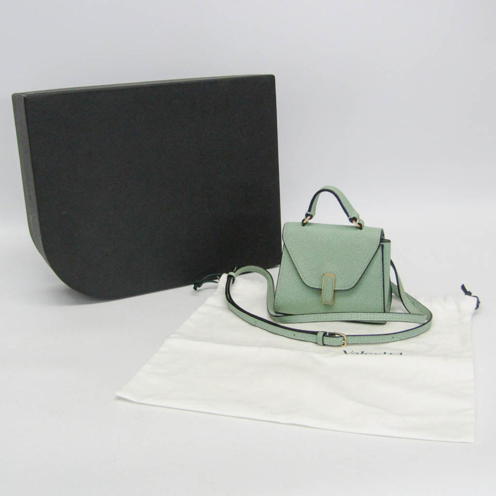 Valextra ISIDE BELT SGES0061028LOCPL99 Women's Leather Fanny Pack,Shoulder Bag Green — Like New