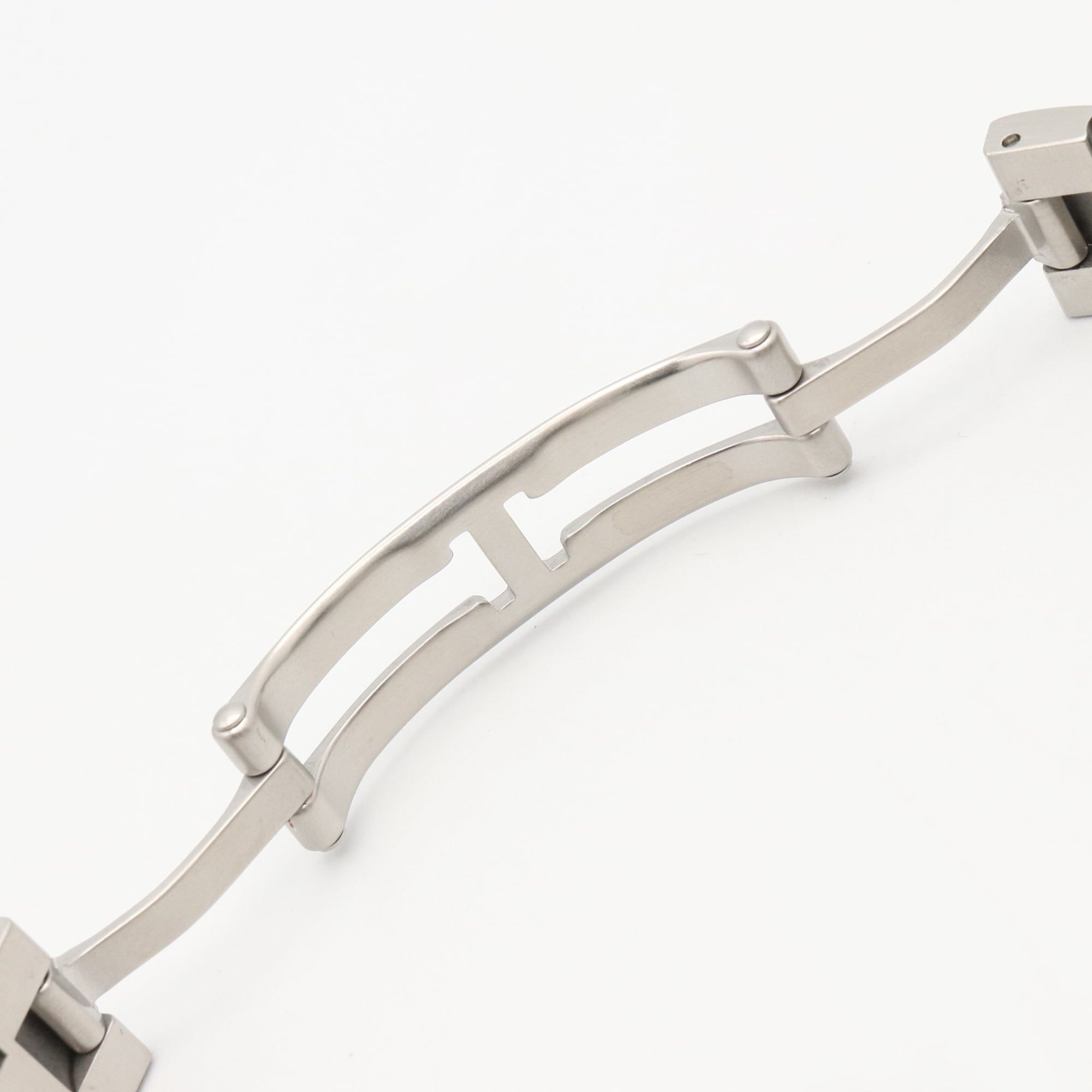 Cartier Santos Galbee SM Watch, 18K (Yellow Gold) Stainless Steel, Ladies, Silver Tone, W20012C4 — Very Good