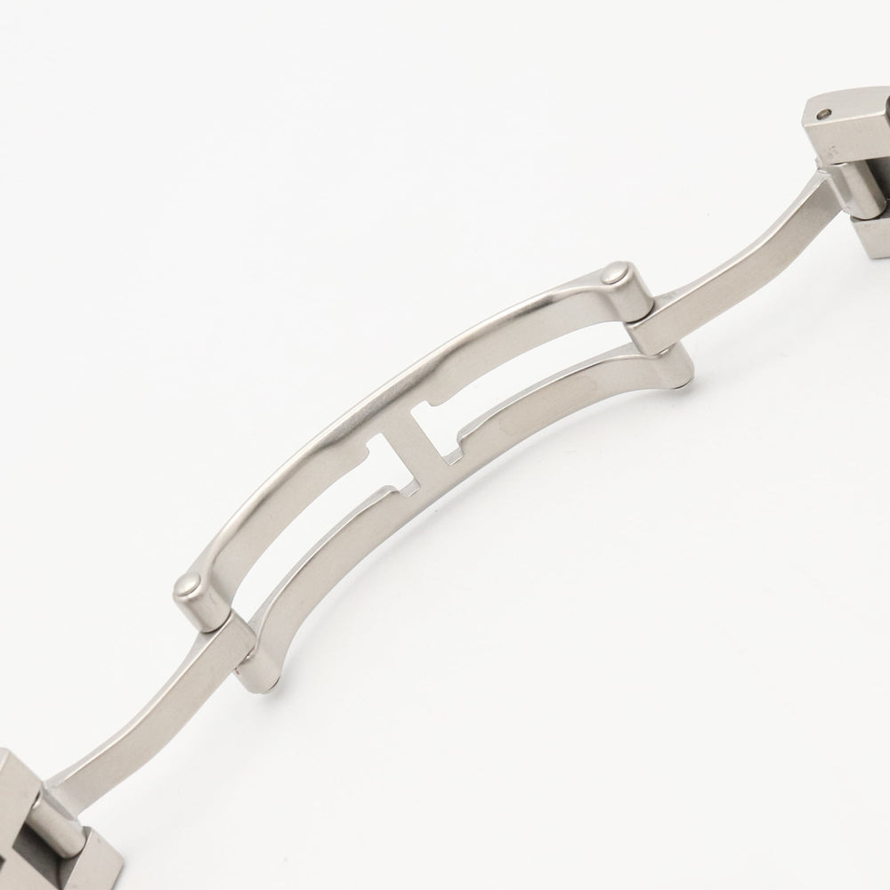 Cartier Santos Galbee SM Watch, 18K (Yellow Gold) Stainless Steel, Ladies, Silver Tone, W20012C4 — Very Good