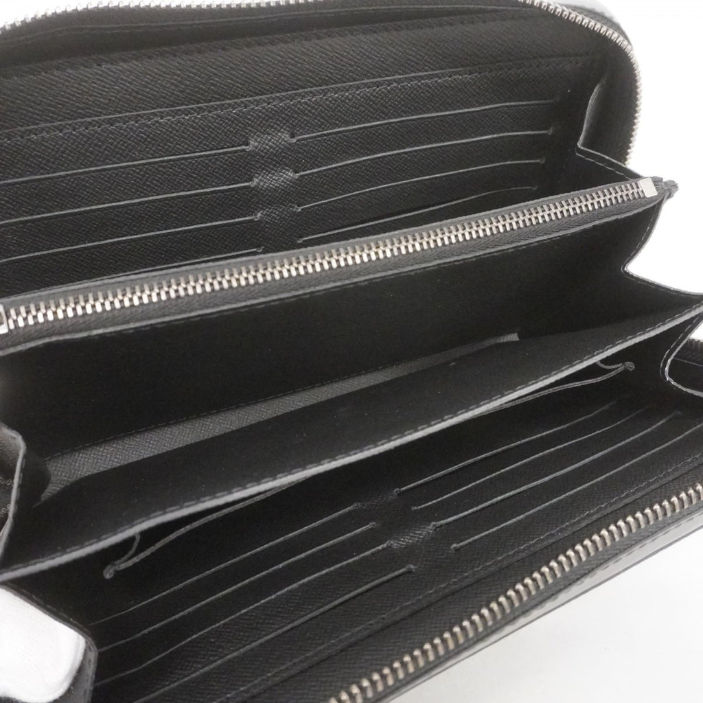 Louis Vuitton Monogram Eclipse Zippy XL Long Wallet M61698 Black Men's