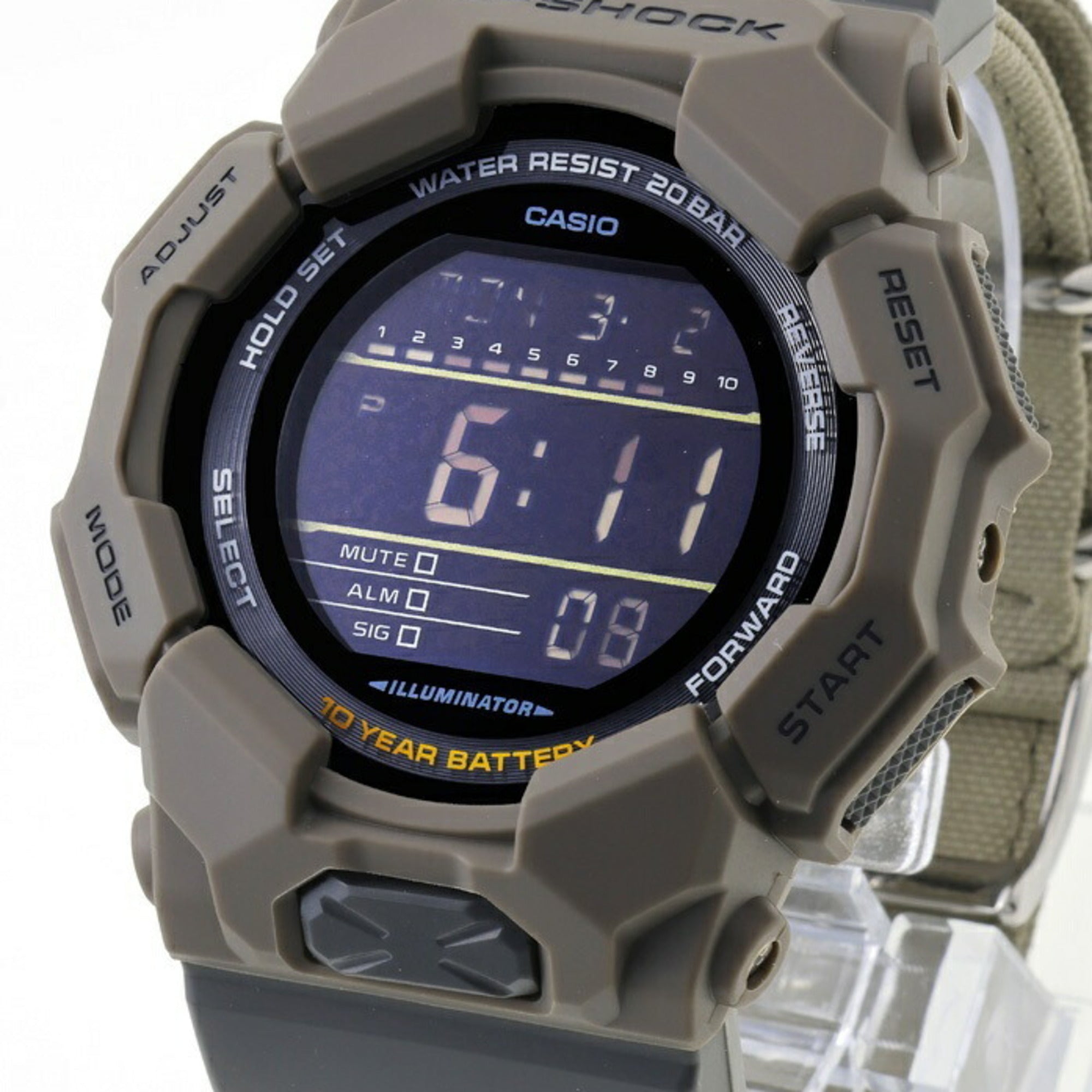 Casio G-SHOCK GD-010 series GD-010CE-5JF Quartz Wristwatch B-160234 — New - Store Return