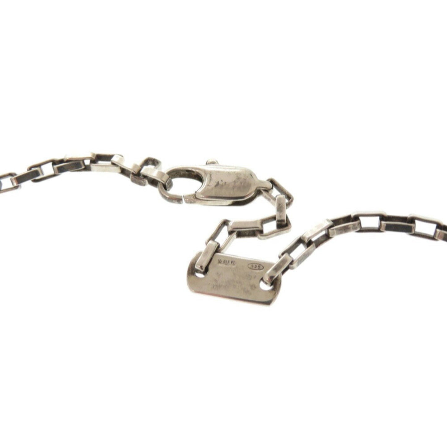 Gucci Plated Silver 925 Necklace Pendant 1514GUCCI Men's