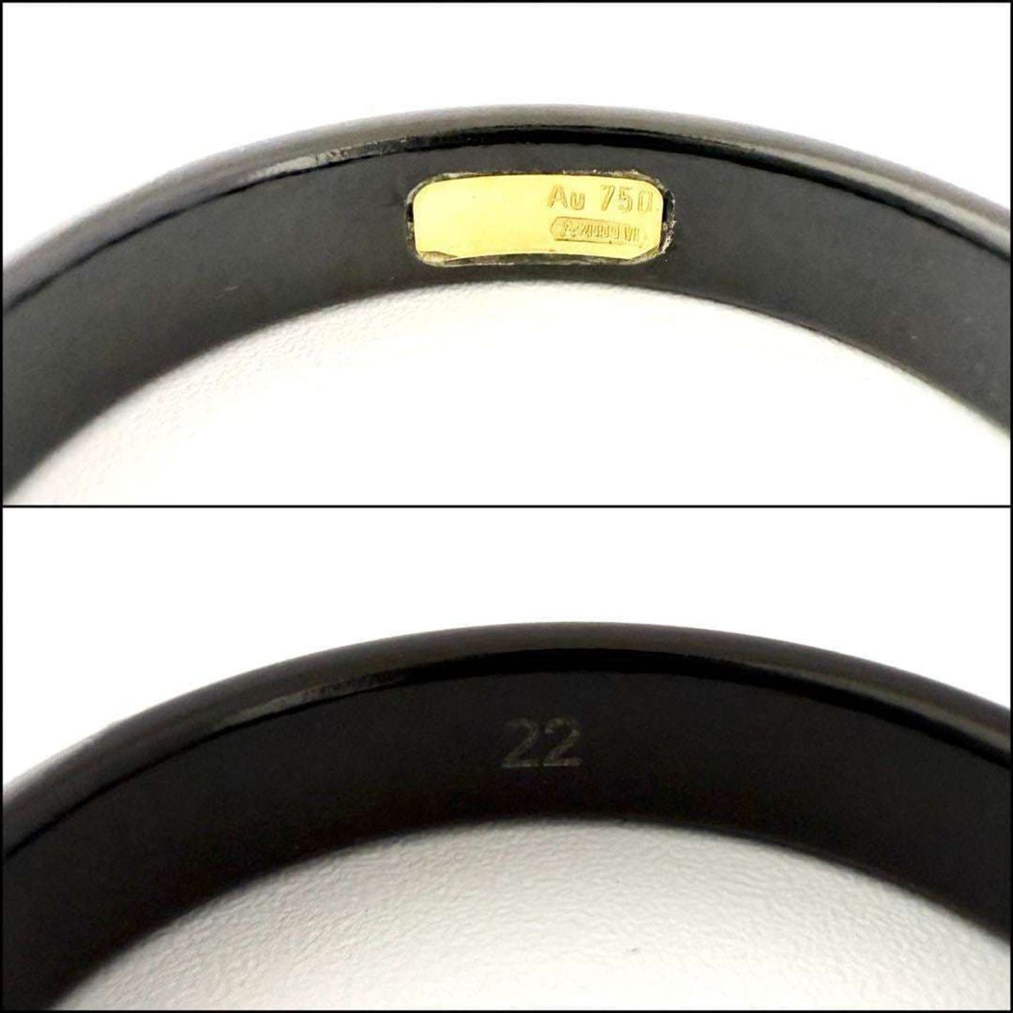 Gucci Men's Ring K18 Interlocking G Icon