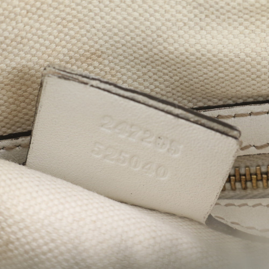 Gucci GG Canvas Sherry Line 247205 Leather Shoulder Bag/Handbag for Women