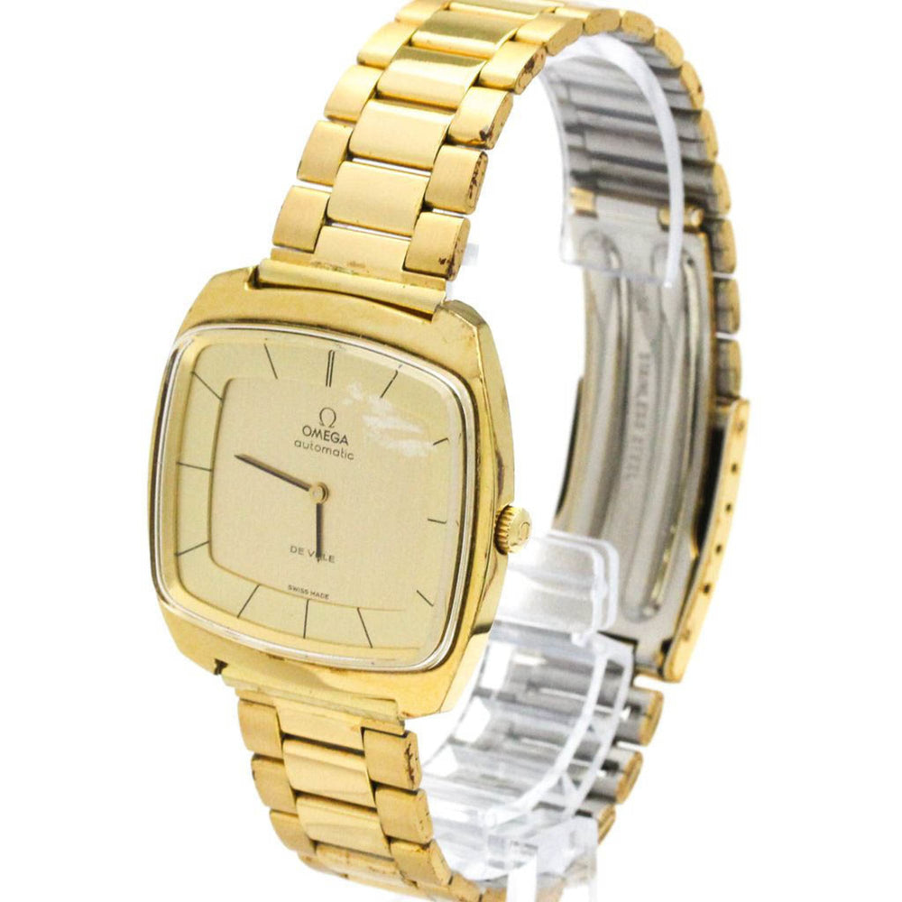 OMEGA De Ville Cal 711 Gold Plated Automatic Mens Watch 151.0051 — Good