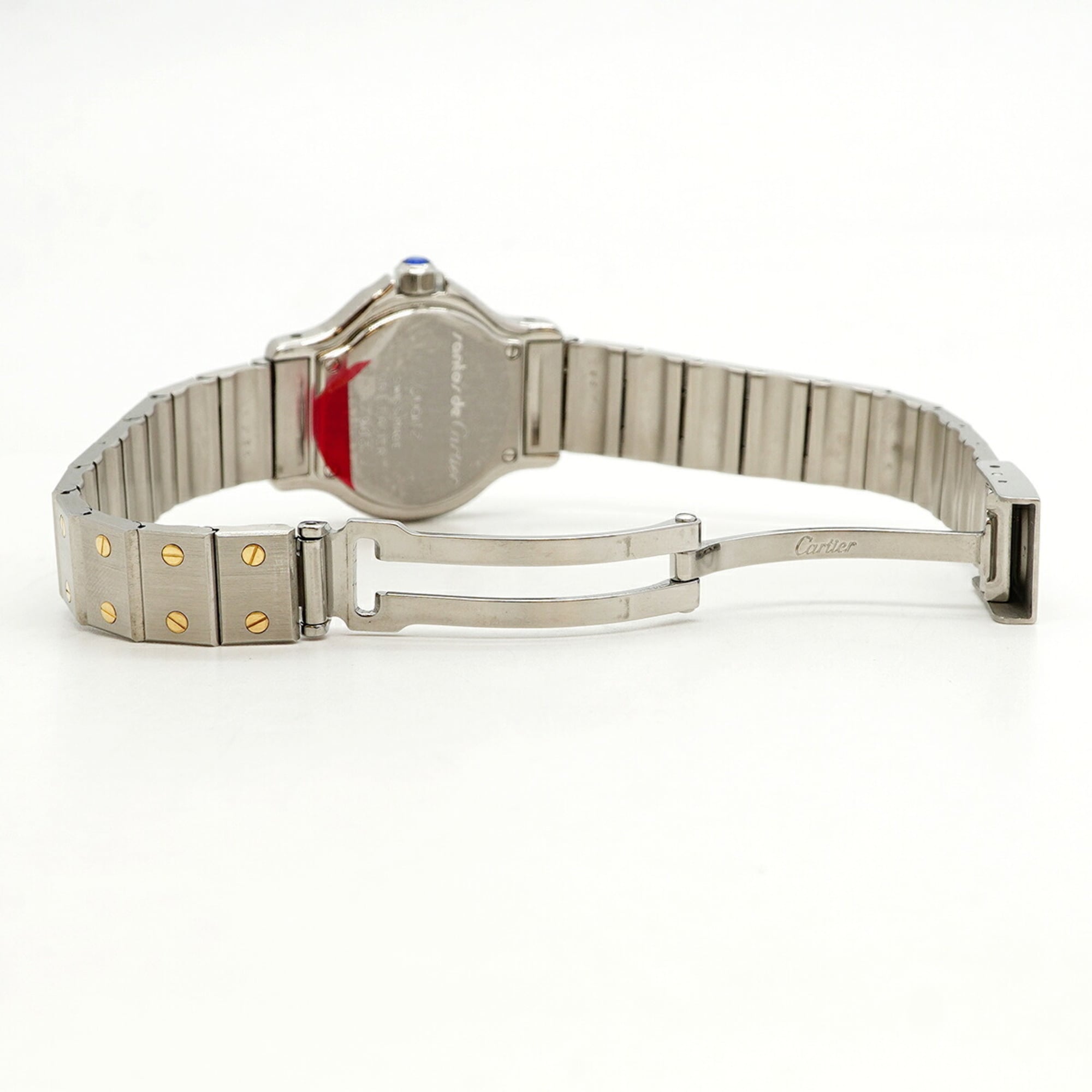 Cartier Santos Octagon SM W2001683 Beige Dial Women's Watch — Very Good
