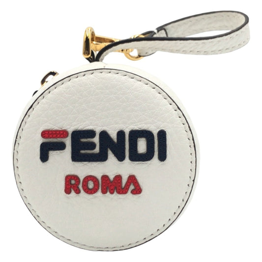 FENDI x FILA collaboration white nylon foldable backpack with pouch, eco bag, unisex, for women